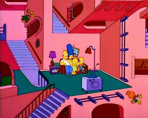 Escher bei den Simpsons